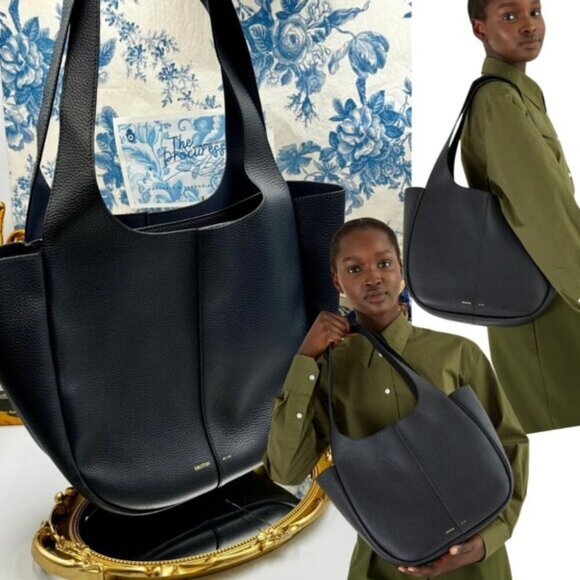 Oroton Handbags - 🆕 OROTON 🧿 NWOT Emilia Tote Bag, Navy Blue Leather